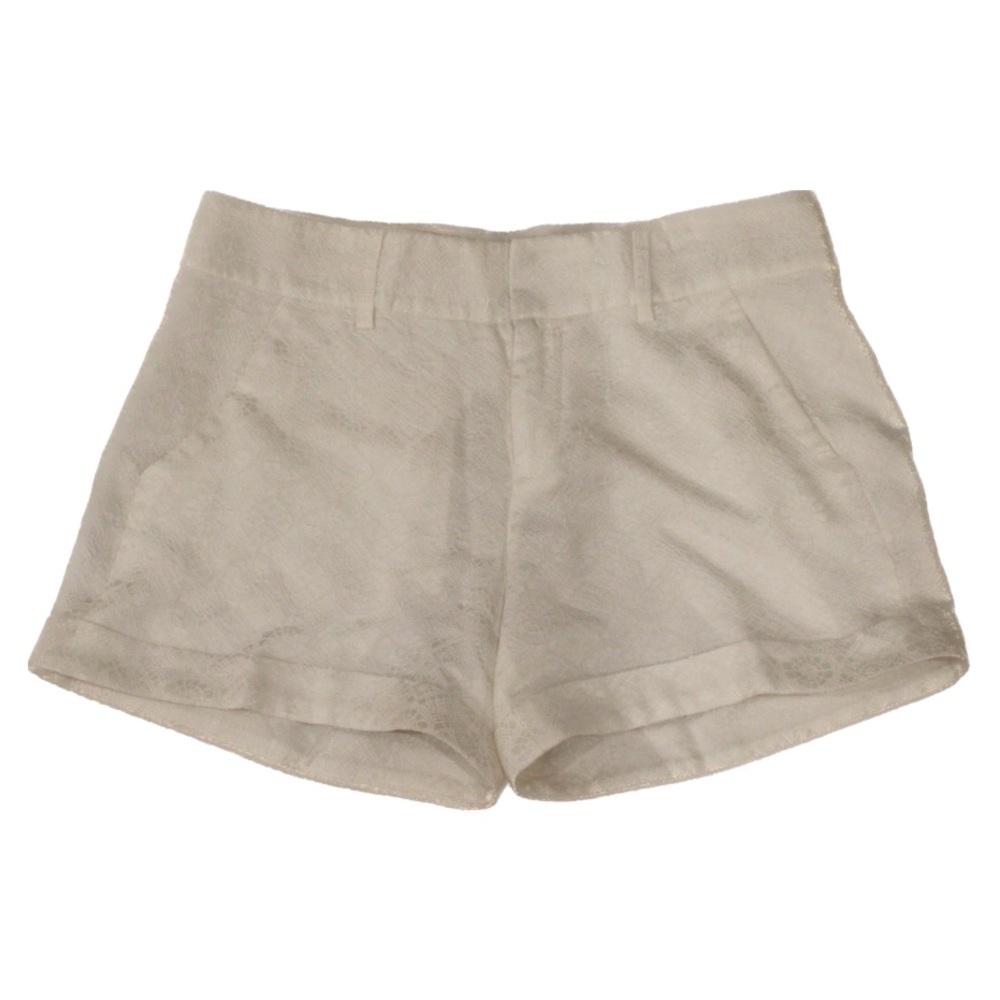 White Lace Women’s Helmut Lang Shorts